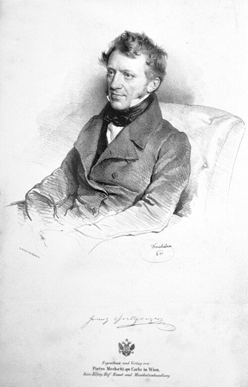Retrato: Franz Grillparzer