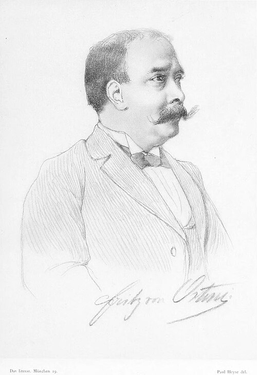 Portrait: Fritz von Ostini