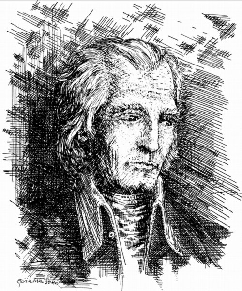 Portrait: Kristijonas Donelaitis