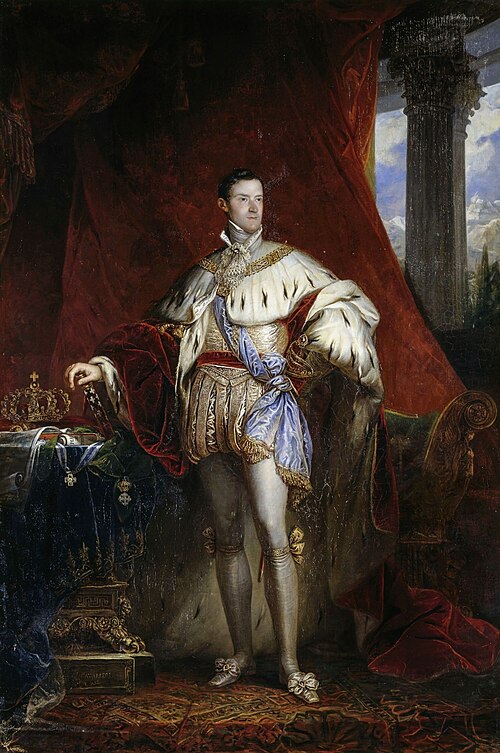 Portrait: Carlo Alberto I of Sardinia