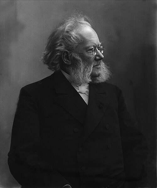 Retrato: Henrik Ibsen