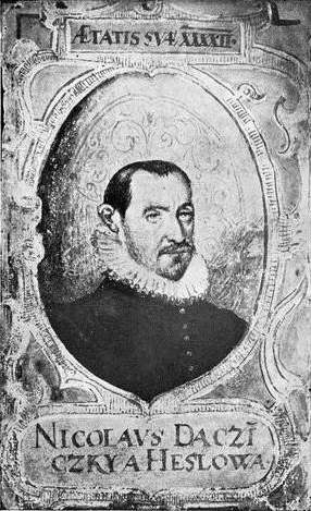 Retrato: Mikuláš Dačický z Heslova