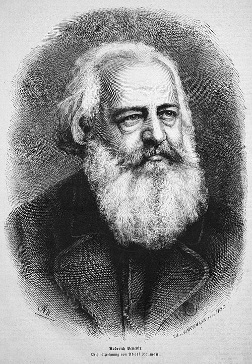 Portrait: Roderich Benedix