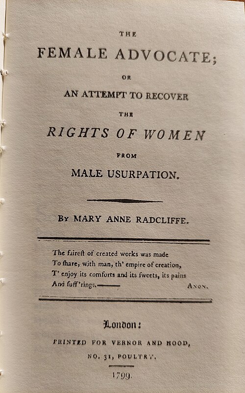 Portrait: Mary Ann Radcliffe