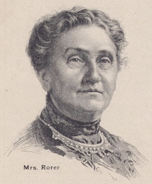 Retrato: Sarah Tyson Rorer