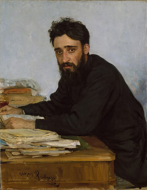 Portrait: Vsevolod Mikhailovich Garshin