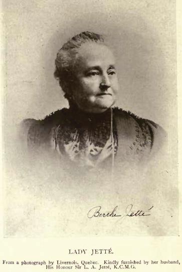 Portrait: Berthe Laflamme Jetté