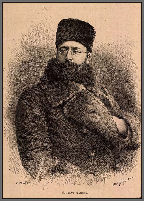 Portrait: Károly Újfalvy von Mezőkövesd