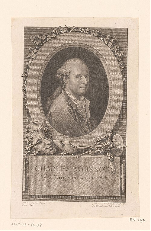Portrait: Charles Palissot de Montenoy