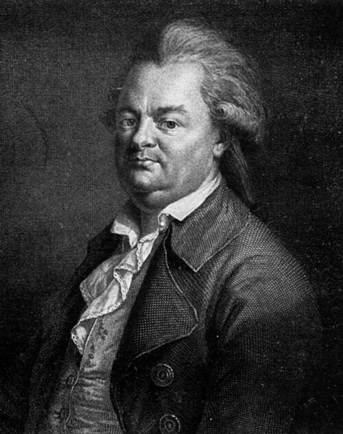 Retrato: Christian Friedrich Daniel Schubart