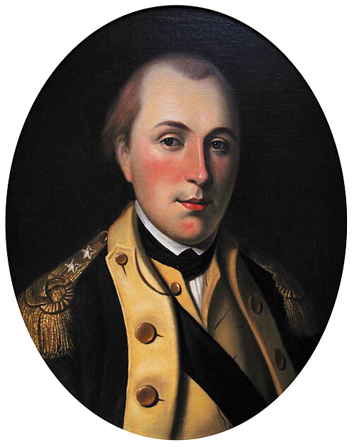 Retrato: Marqués de La Fayette