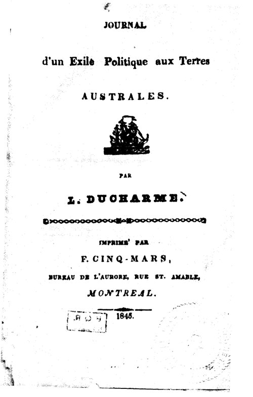 Retrato: Léandre Ducharme