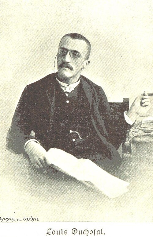 Portrait: Louis Duchosal