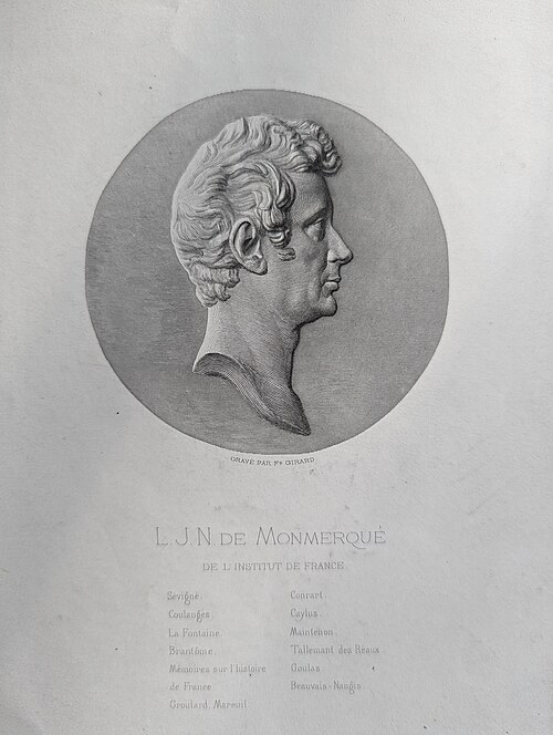 Portrait: Louis-Jean-Nicolas Monmerqué
