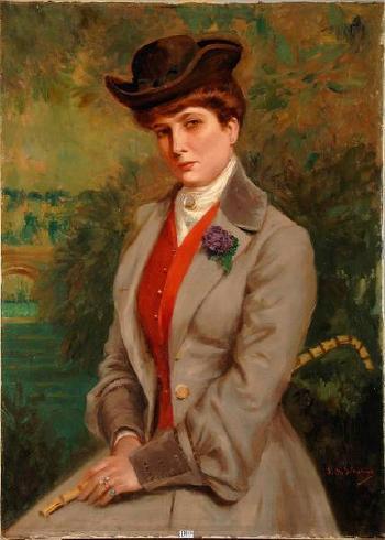 Retrato: Marguerite Van de Wiele
