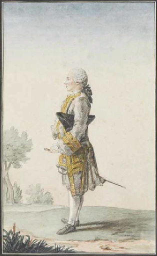 Portrait: Mathieu-François Pidansat de Mairobert