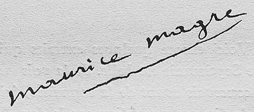 Retrato: Maurice Magre