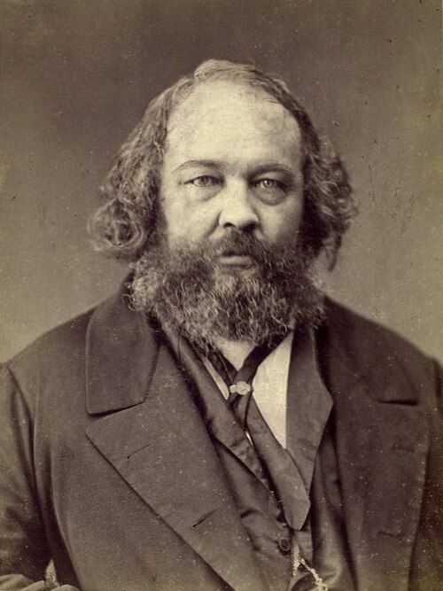 Retrato: Mijaíl Bakunin