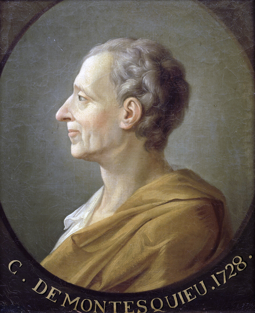 Retrato: Montesquieu