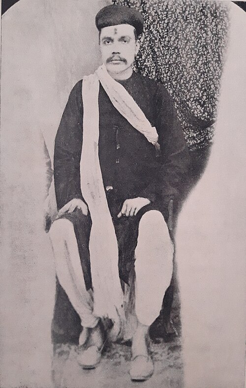 Retrato: Manilal Nabhubhai Dvivedi