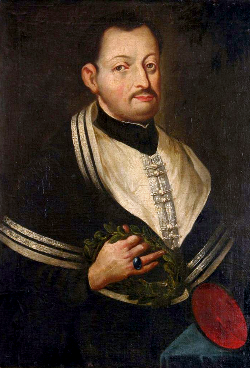 Retrato: Maciej Kazimierz Sarbiewski
