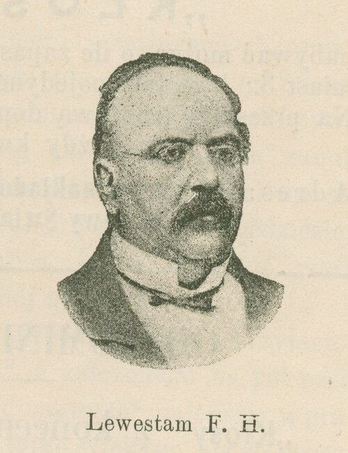 Portrait: Fryderyk Henryk Lewestam