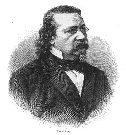 Portrait: Robert Eduard Prutz