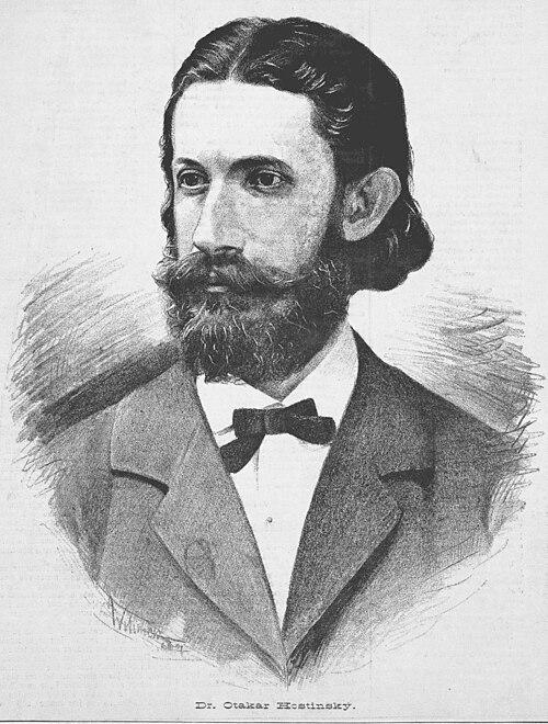 Retrato: Otakar Hostinský