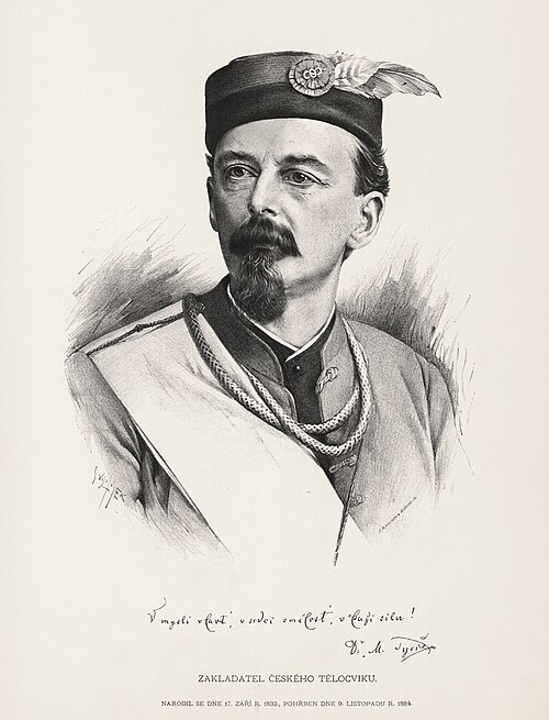 Retrato: Miroslav Tyrš