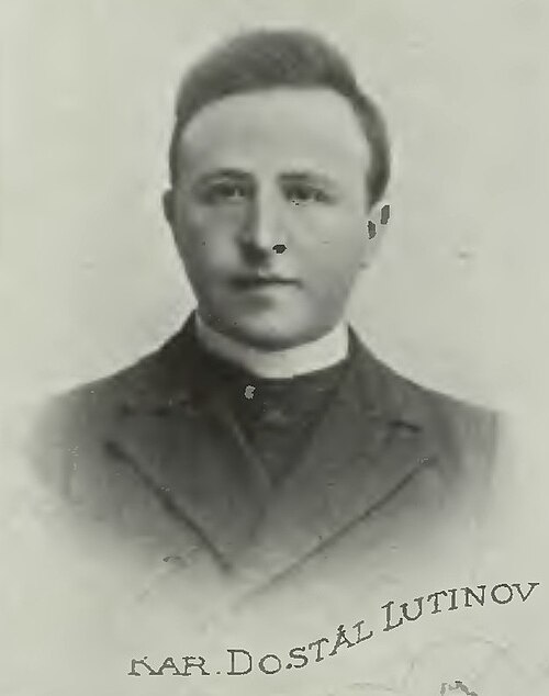 Retrato: Karel Dostál-Lutinov