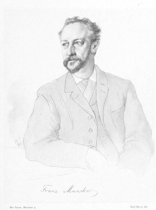Portrait: Franz Muncker