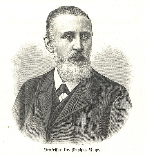 Portrait: Sophus Ruge