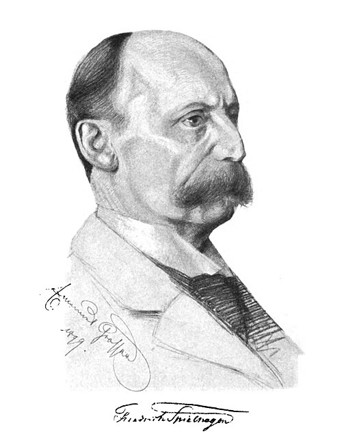 Portrait: Friedrich Spielhagen