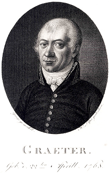 Portrait: Friedrich David Gräter