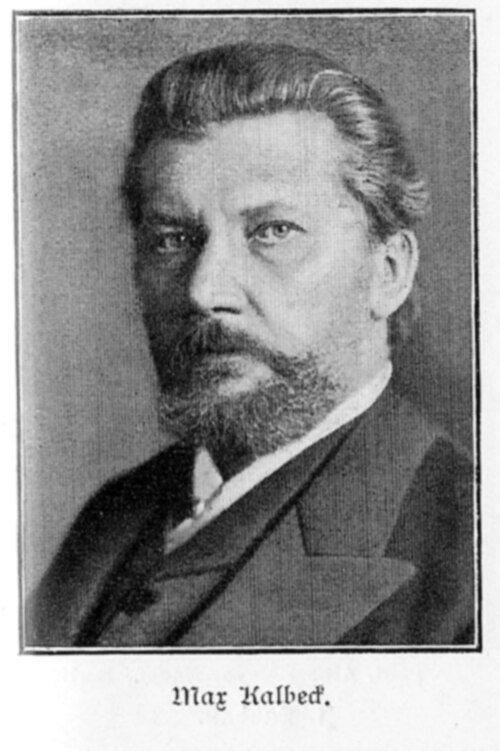 Portrait: Max Kalbeck