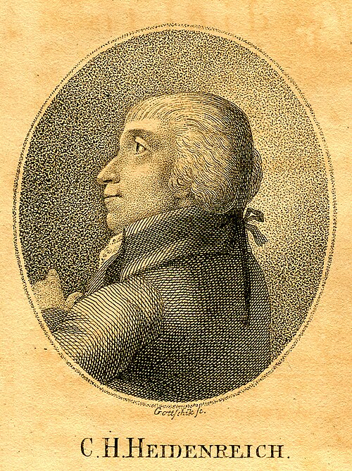 Retrato: Karl Heinrich Heydenreich