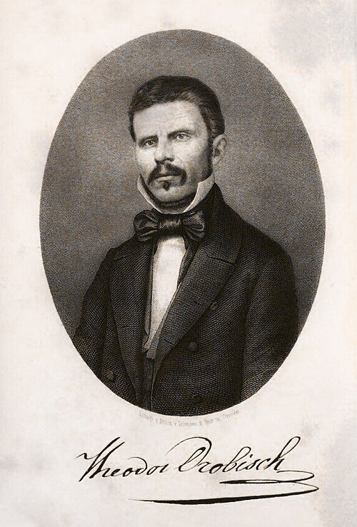 Portrait: Theodor Drobisch