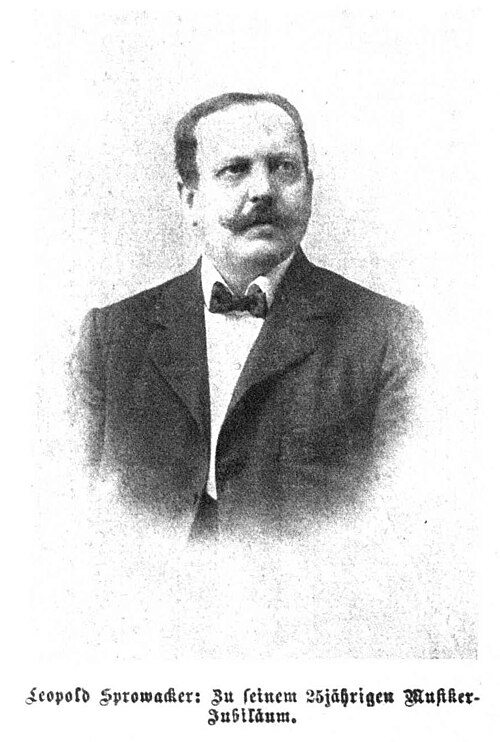 Retrato: Leopold Sprowaker