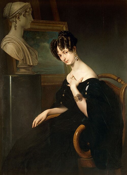 Retrato: Cristina Trivulzio Belgiojoso