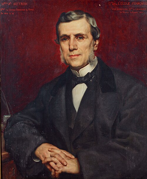 Retrato: Mathieu Auguste Geffroy