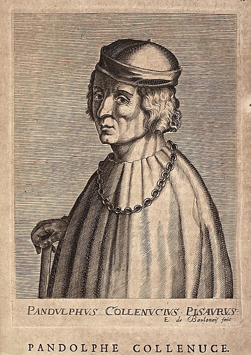 Portrait: Pandolfo Collenuccio