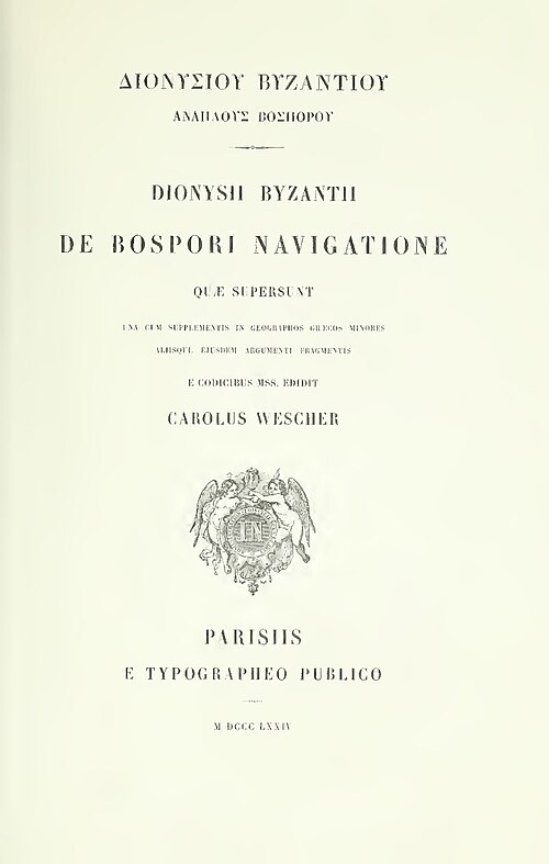 Portrait: Dionysius of Byzantium
