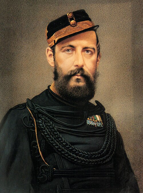 Retrato: Carlos XV de Suecia