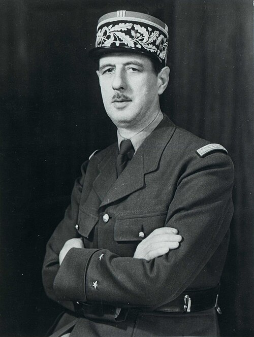 Retrato: Charles de Gaulle