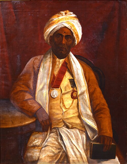Portrait: T. Muthuswamy Iyer